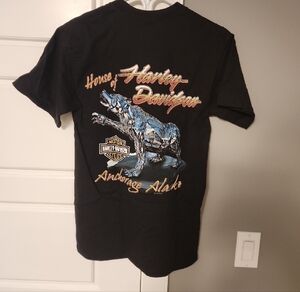Harley-Davidson Charcoal Short Sleeve Tee Anchorage Alaska 2015